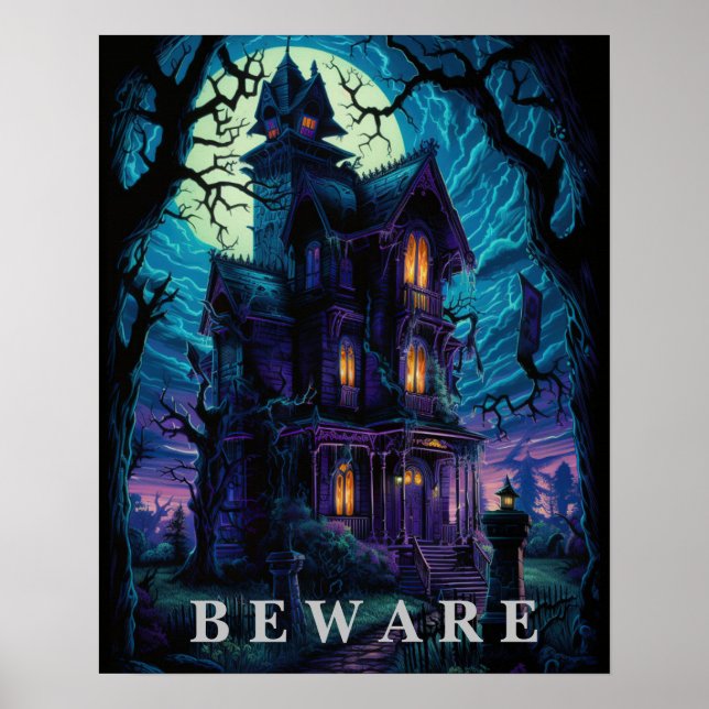 Affiche d'Halloween (Devant)
