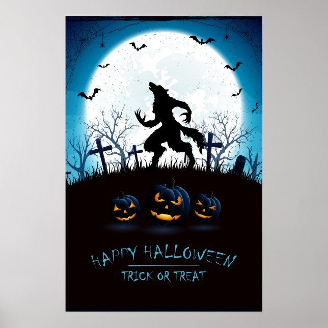 Affiche d'Halloween (Devant)