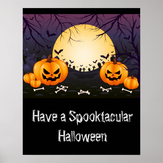 Affiche d'Halloween (Devant)