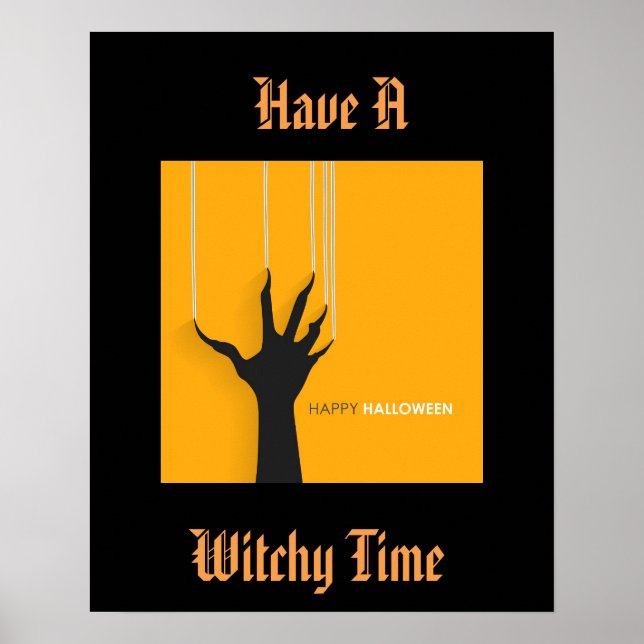 Affiche d'Halloween (Devant)