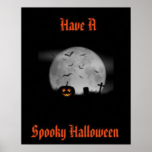 Affiche d'Halloween