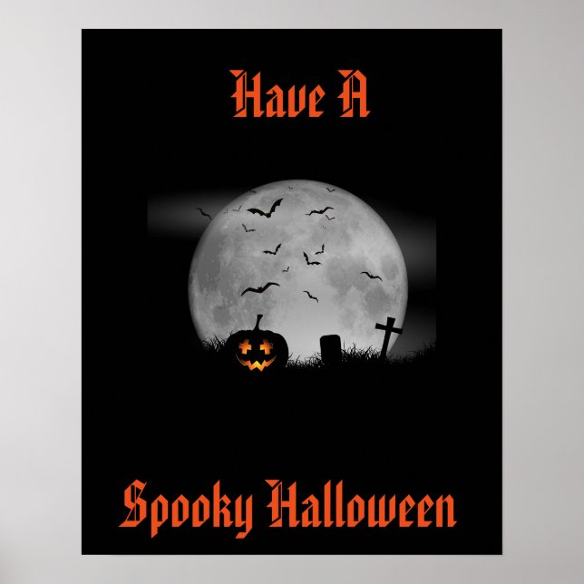 Affiche d'Halloween (Devant)