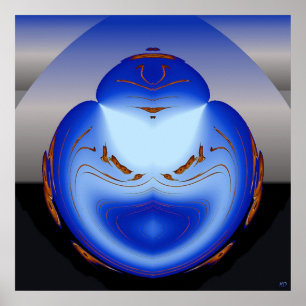 Affiche d'homme de Cyber