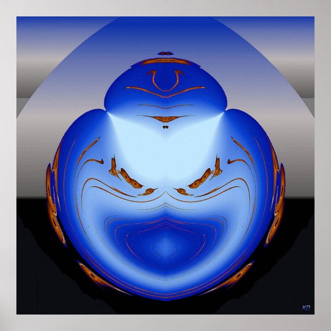 Affiche d'homme de Cyber (Devant)