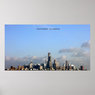 Affiche d'horizon de Chicago