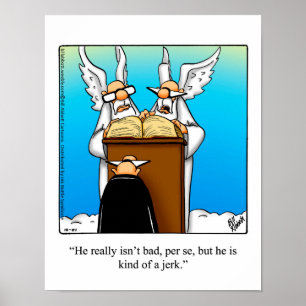 Affiche d'Humour du jour du jugement