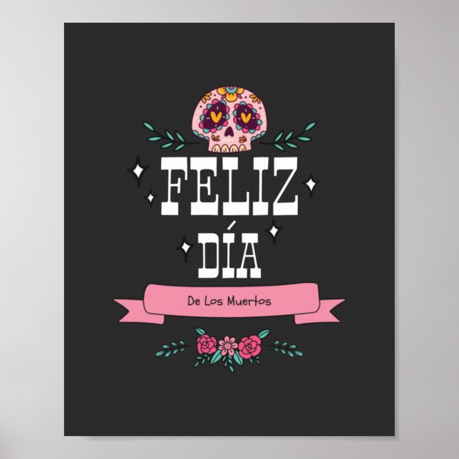 Affiche Dia De Los Muertos (Devant)