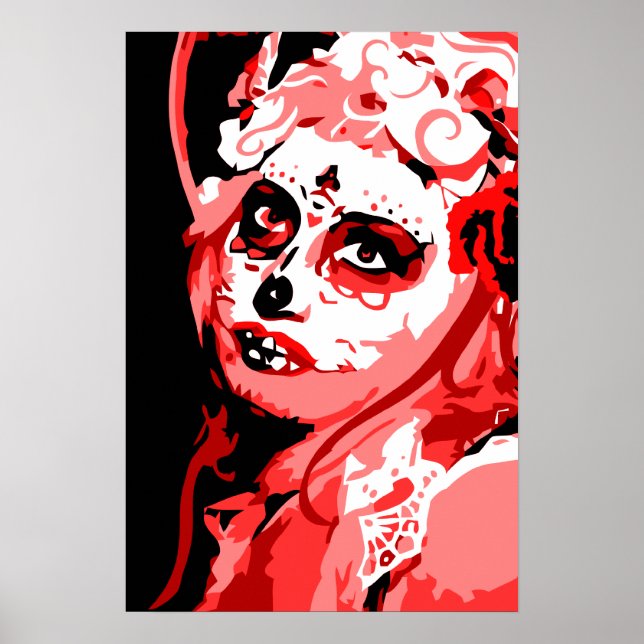 Affiche dia de los muertos (Devant)
