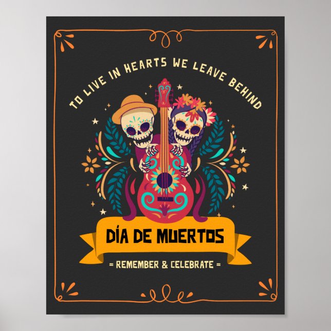 Affiche Dia De Los Muertos (Devant)