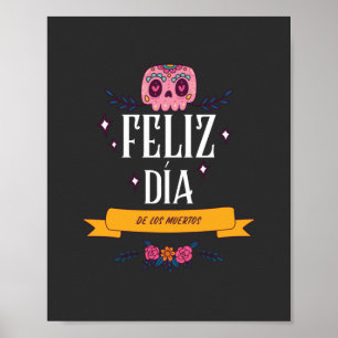 Affiche Dia De Los Muertos