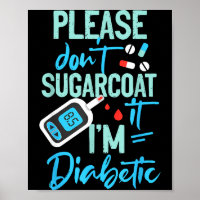 Diabète de type 1 Sensibilisation N'enrobe pas de