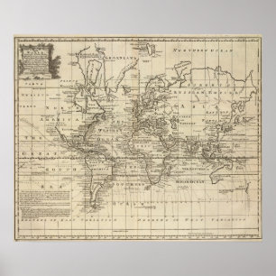 Affiche Diagramme du monde