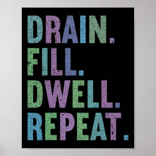 Affiche Dialyse péritonéale Infirmière Maladie rénale Nur 