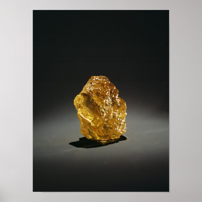 Affiche Diamant jaune dans la rugueuse (Devant)