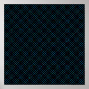 Affiche diamants cyan sans soudure