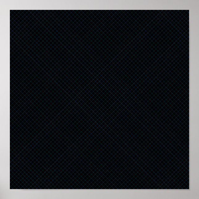 Affiche diamants cyan sans soudure (Devant)