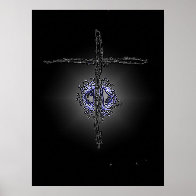 Affiche "Diamond Blue" (Devant)