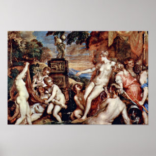 Affiche Diana et Callisto par Tizian (la meilleure