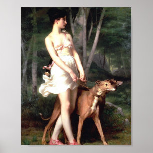 Affiche Diana La Chasse De Gaston Casimir Saint Pierre