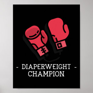 Affiche Diaper Poids Champion Adultes Enfants Ba