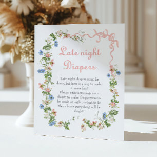 Affiche Diapositives nocturnes du Fleur sauvage de Bow ros
