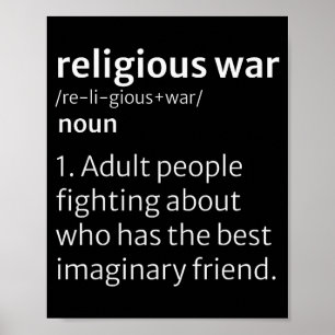 Affiche Dictionnaire de guerre religieuse Définition sarca