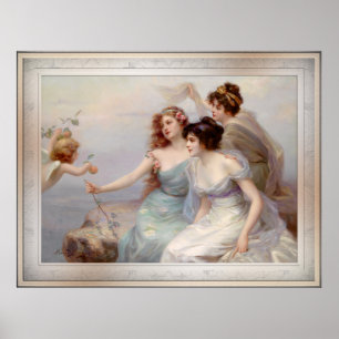 Affiche Die drei Grazien par Edouard Bisson
