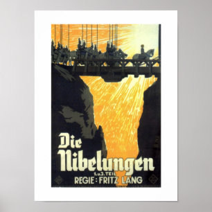 Affiche Die Nibelungen Opera 1924 Film