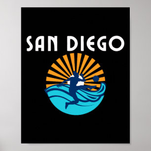 Affiche Diego San Fan de foot Stade de soutien Montre ta f