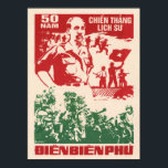 Affiche DIEN BIEN PHU Bataille de 1954 Guerre Vintage au V<br><div class="desc">Affiches de reproduction haute résolution. Chaque Poster vintage original restauré à sa gloire d'antan. numériquement réparé pour les défauts et les éléments manquants,  numériquement corrigé pour la netteté,  et couleurs éclatantes lorsqu'en plein affichage. DIEN BIEN PHU Bataille de 1954 Poster de propagande de guerre du Vietnam Vintage.</div>