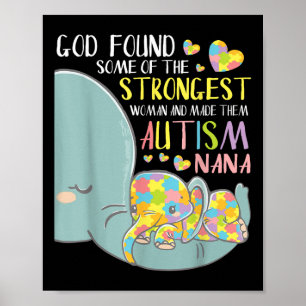 Affiche Dieu A Trouvé Une Femme La Plus Forte Et En A Fait