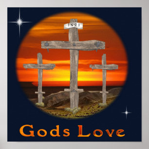 Affiche Dieu aime