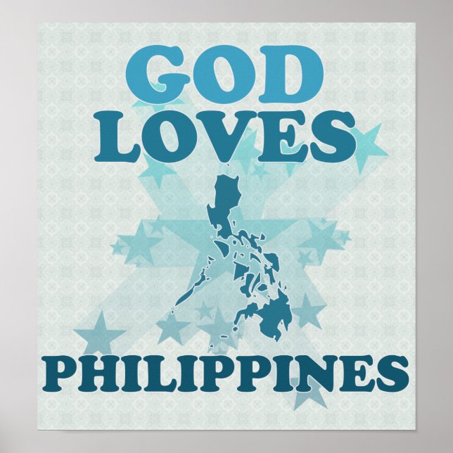 Affiche Dieu aime les Philippines (Devant)