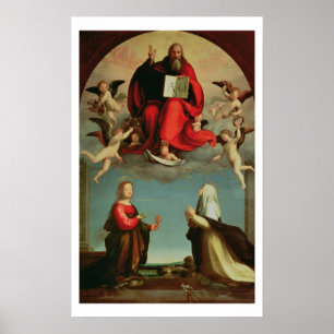 Affiche Dieu apparaissant à Sainte Marie-Madeleine et à Sa