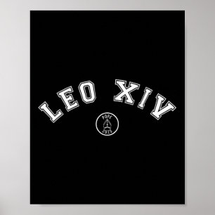 Affiche Dieu Béni Pape Leo Xiv Chicago Amérique T-shirt.pn