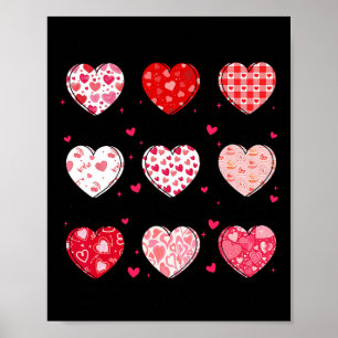 Affiche Dieu Dit Que Je Suis Valentines Joueur de la Fête 