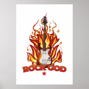 Affiche Dieu du Rock