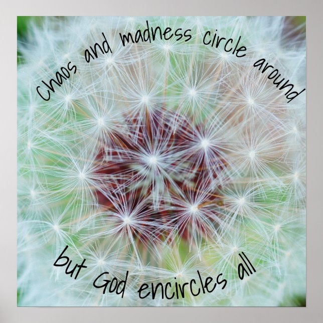 Affiche Dieu encercle Tout (Devant)