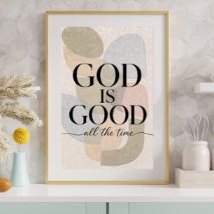 Affiche DIEU EST BON Chrétien