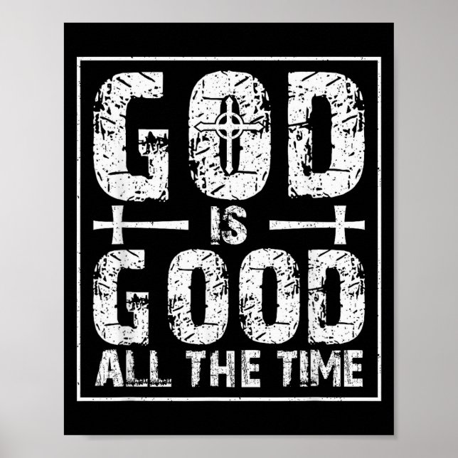 Affiche Dieu est bon tout le temps (Devant)
