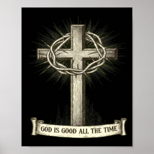 Affiche Dieu est bon tout le temps
