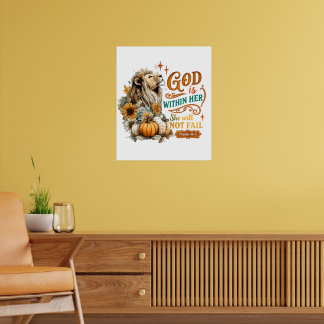 Affiche Dieu Est En Elle...
