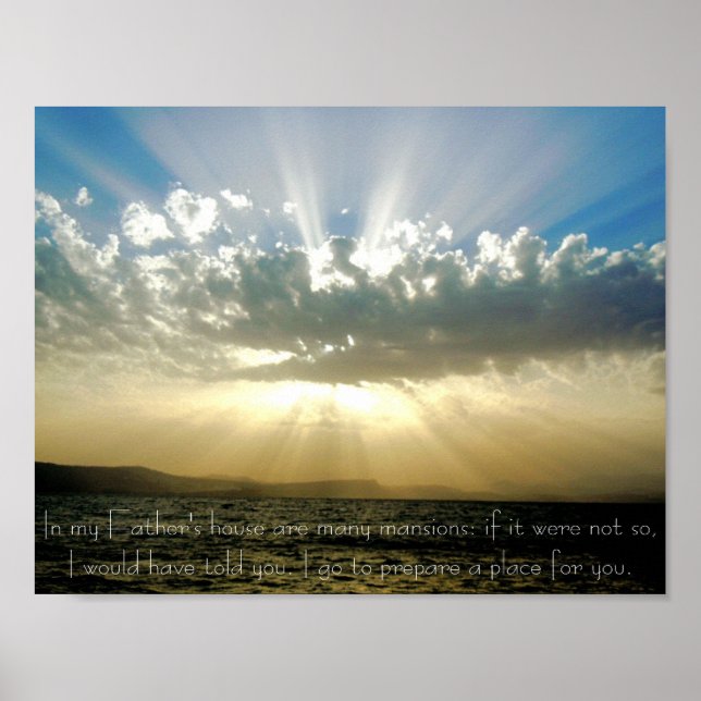 Affiche Dieu Est En Train De Préparer Un Lieu (Devant)