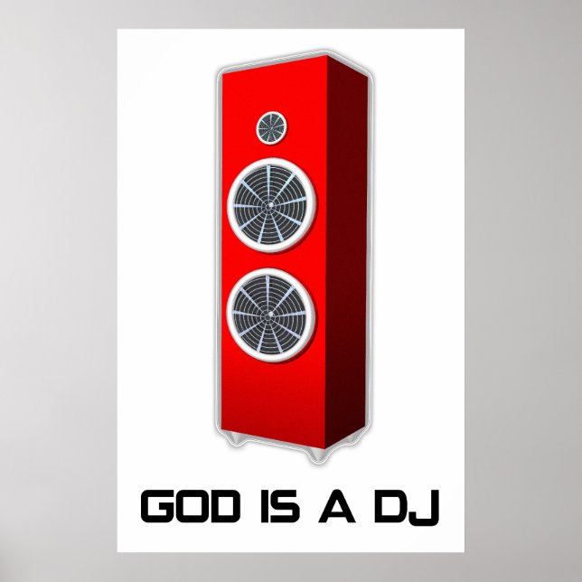 Affiche Dieu est un DJ (Devant)