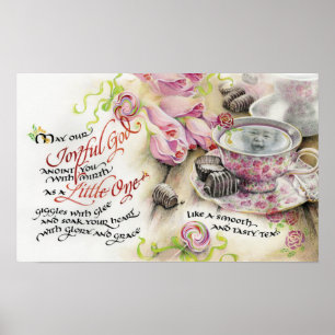 Affiche Dieu joyeux, 20"x12.5", Imprimer