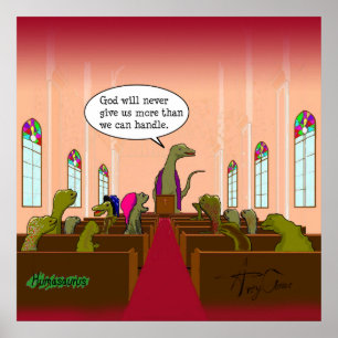 Affiche Dieu Ne Nous Donne Jamais Plus Que Nous Ne Pouvons