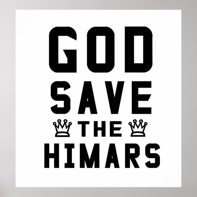 Affiche Dieu sauve les Himars (Devant)