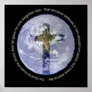 Affiche Dieu si aimé le monde