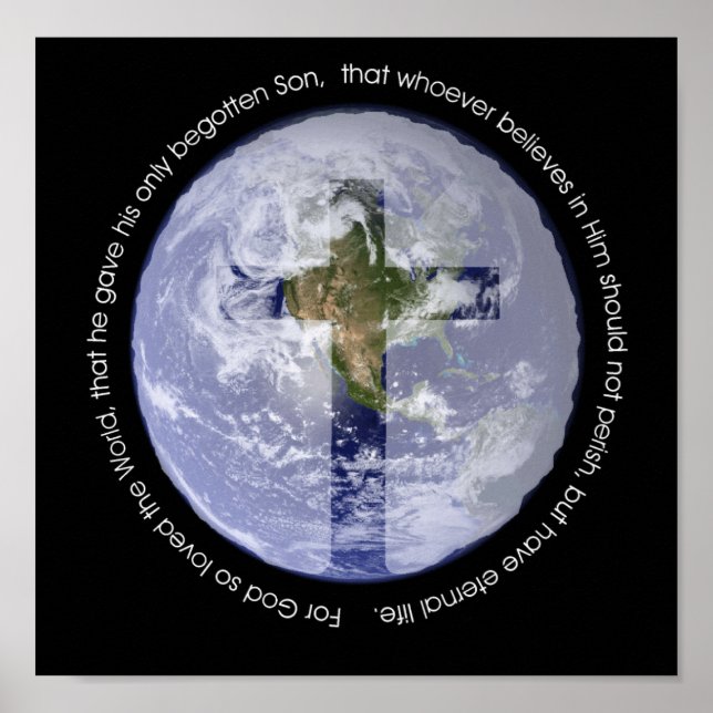 Affiche Dieu si aimé le monde (Devant)