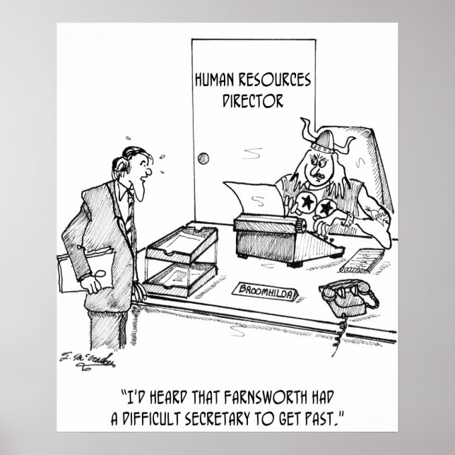 Affiche Difficult Secretary (Devant)